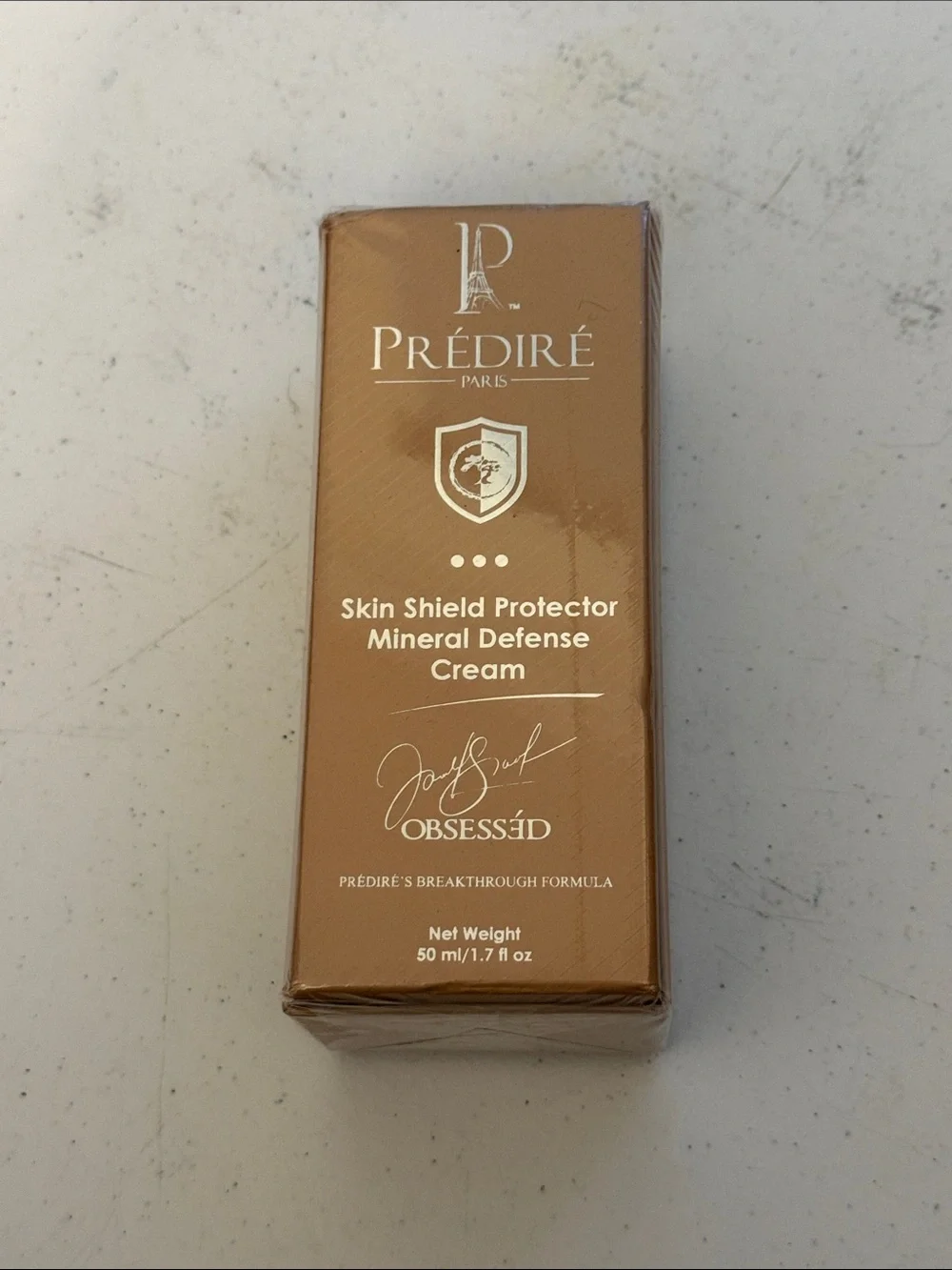 Skin Shield Protector Mineral Defense Cream SPF 50+ — White & Gold
